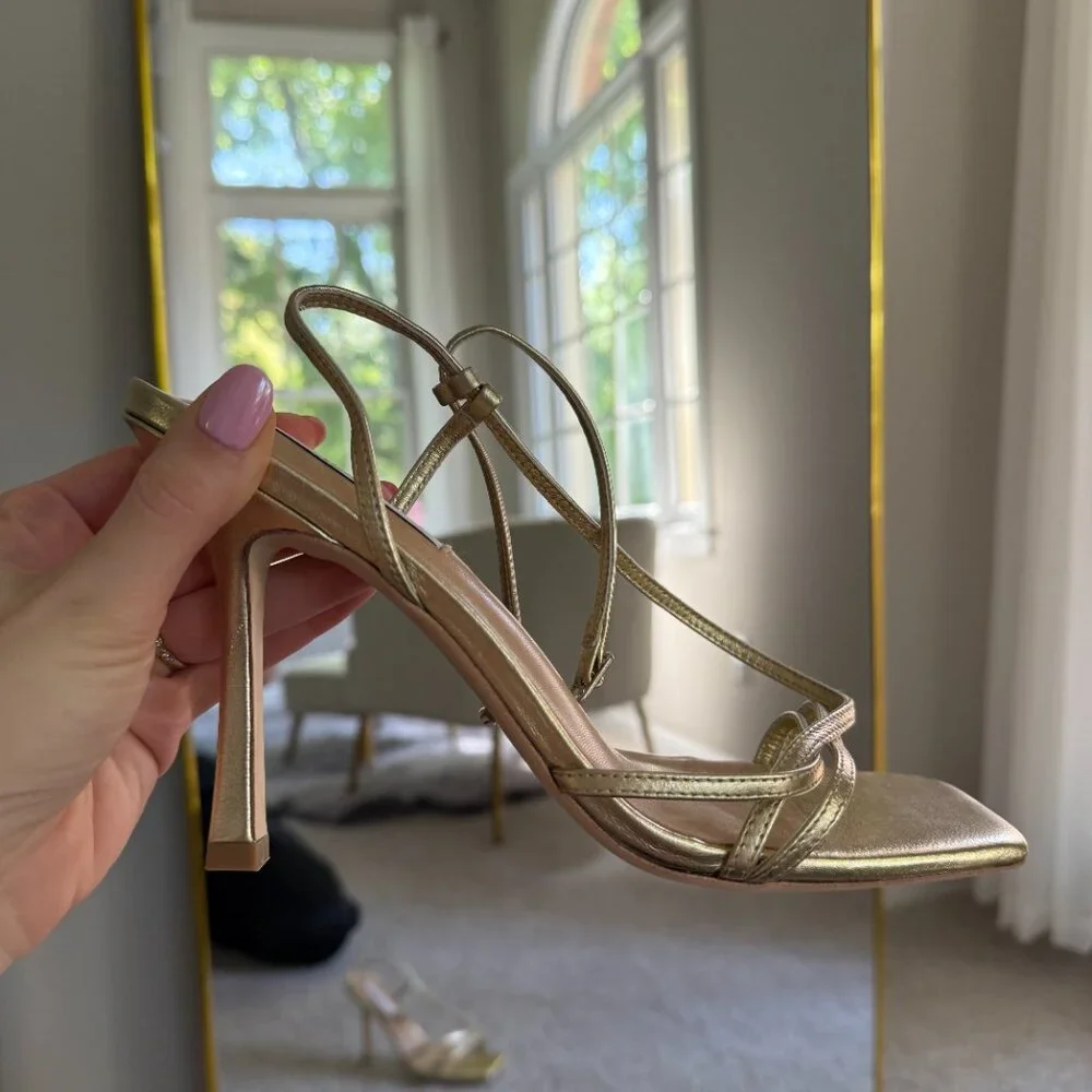 Tony Bianco - Franci High Heel Gold Stiletto - Picture 5 of 8